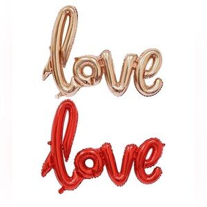 LOVE Balloons 2Pcs